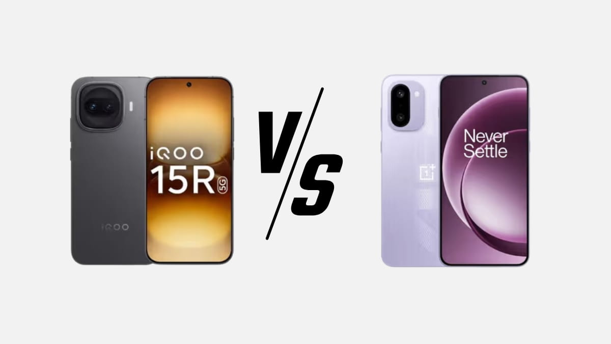 iQOO 15R vs OnePlus 15R