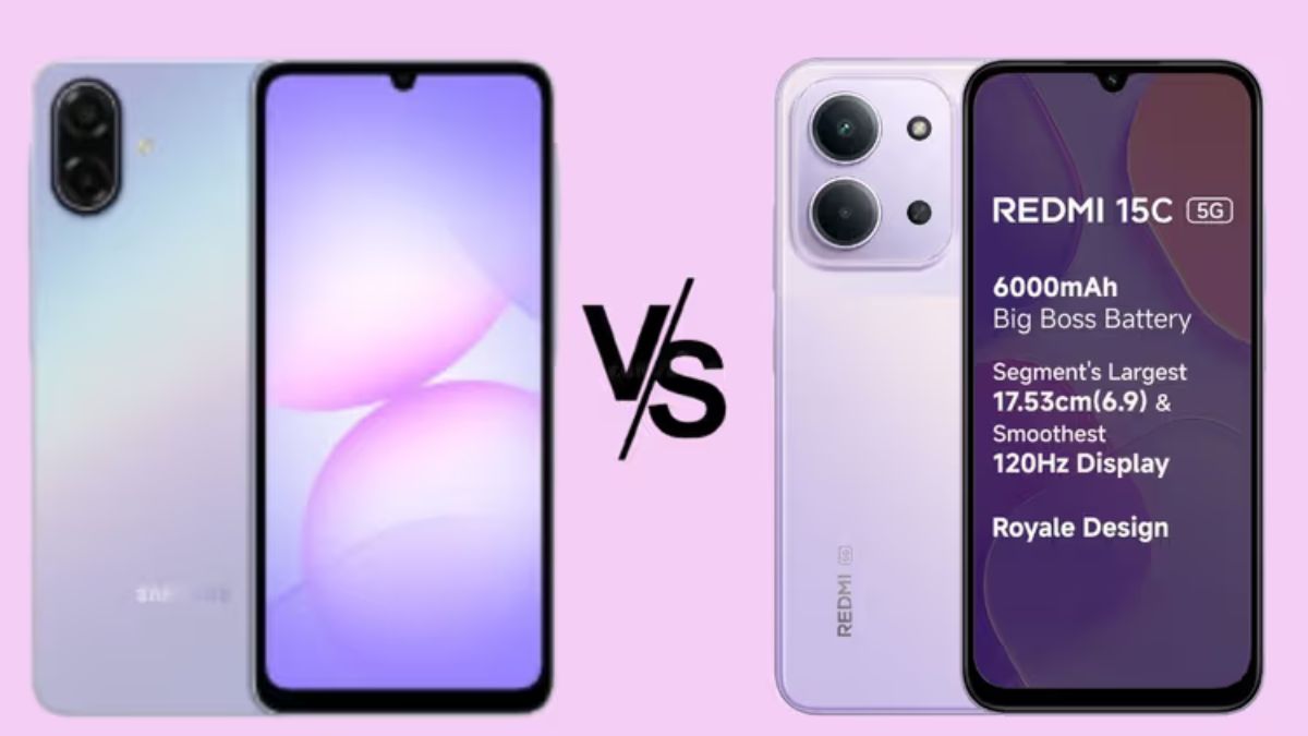 Samsung Galaxy A07 vs Redmi 15c