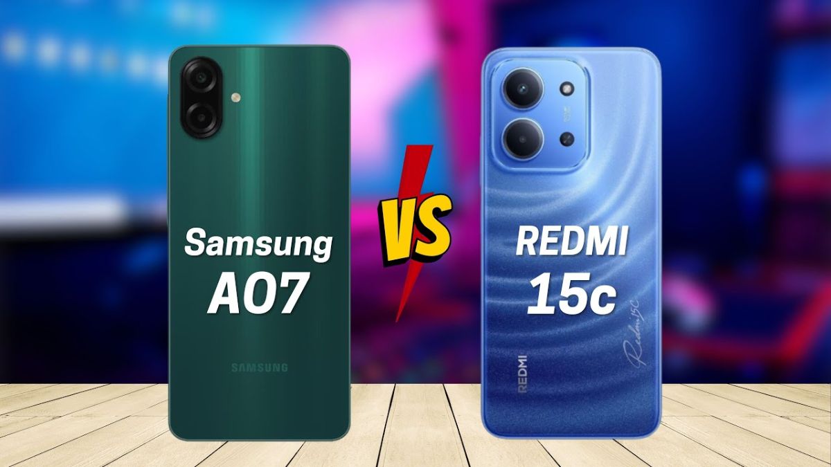 Samsung Galaxy A07 vs Redmi 15c